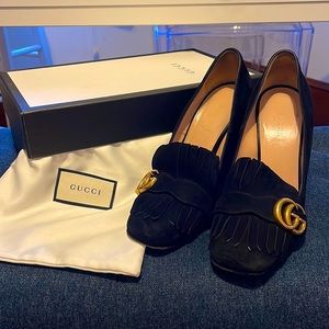 Authentic Gucci Marmont Pumps